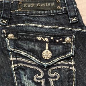 Stretch Capri jeans by rock revival size 25 women